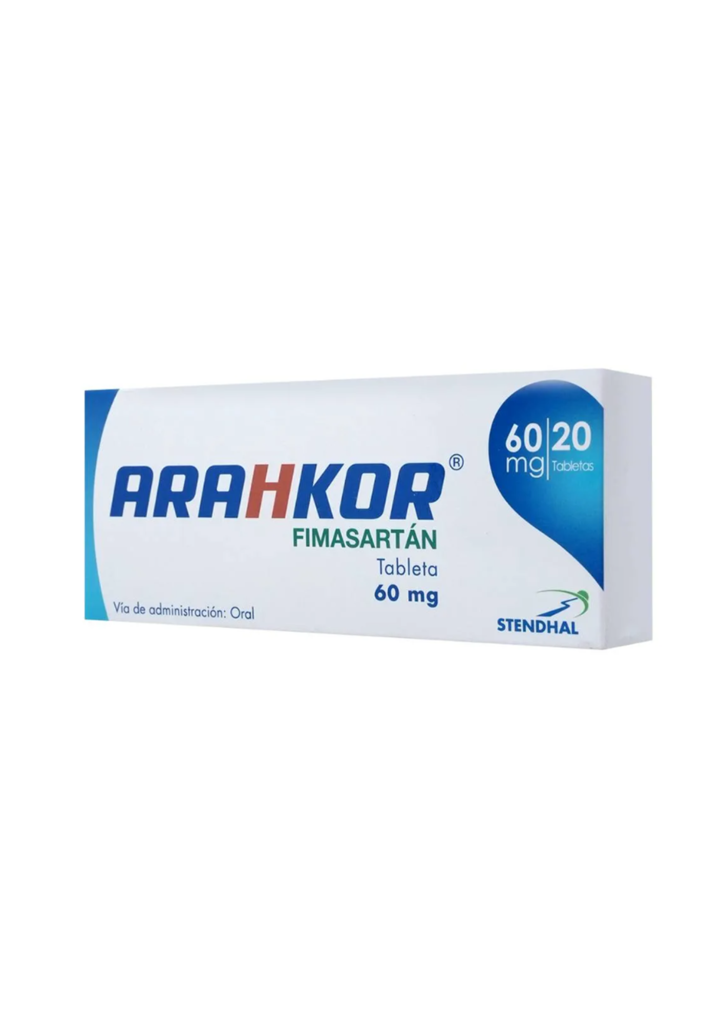 ARAHKOR. FIMASARTÁN 60 MG. 20 TABLETAS