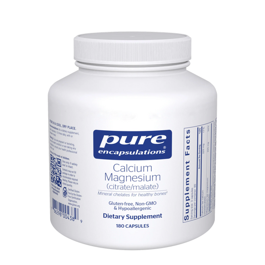 PURE ENCAPSULATIONS MAGNESIUM (CITRATE/MALATE) 180 CAPS