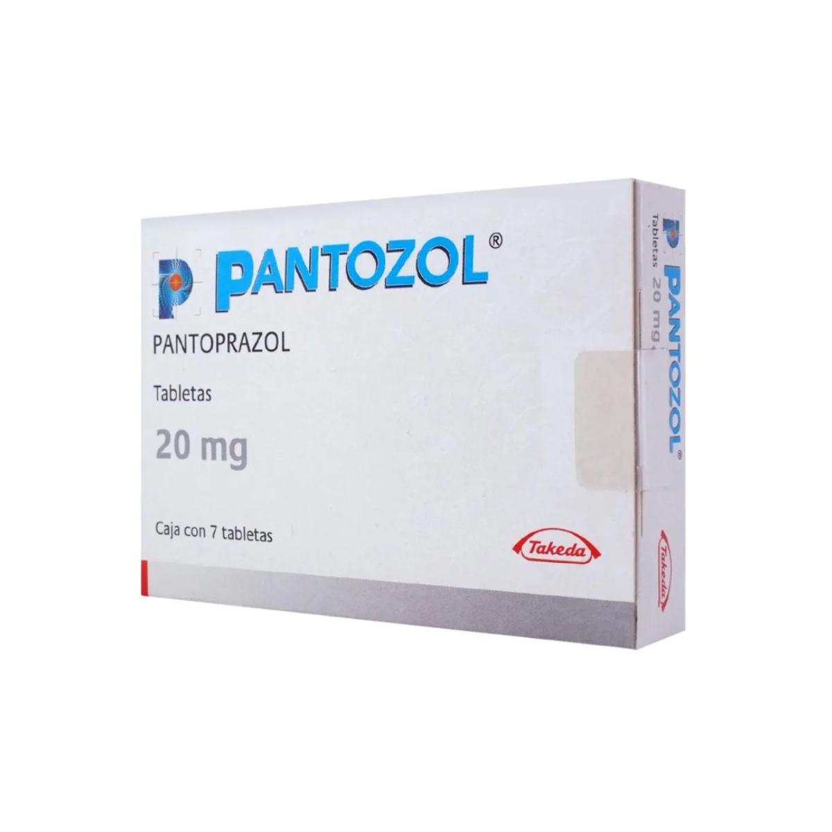 PANTOZOL. PANTOPRAZOL 20 MG. CAJA CON 7 TABLETAS