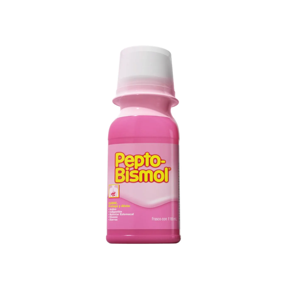 PEPTO-BISMOL. FRASCO CON 118 ML