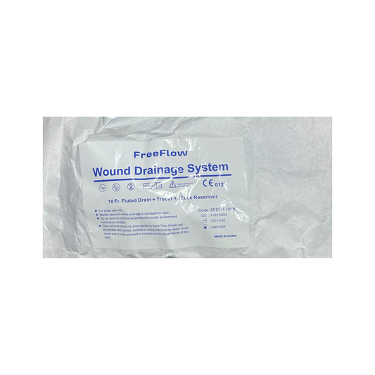 DRENAJE DE SILICON TIPO BLAKE 10 FR (FREEFLOW)