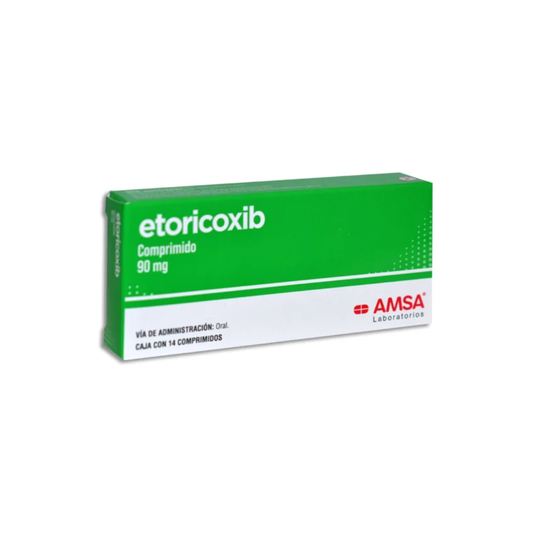 ETORICOXIB 90 MG. CAJA CON 14 COMPRIMIDOS