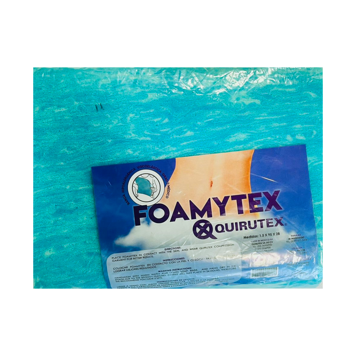 Foamytex Banda Hipoalergénica Viscoelástica