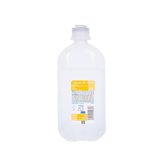 GLUCOSA 5% 500 ML. (PISA)