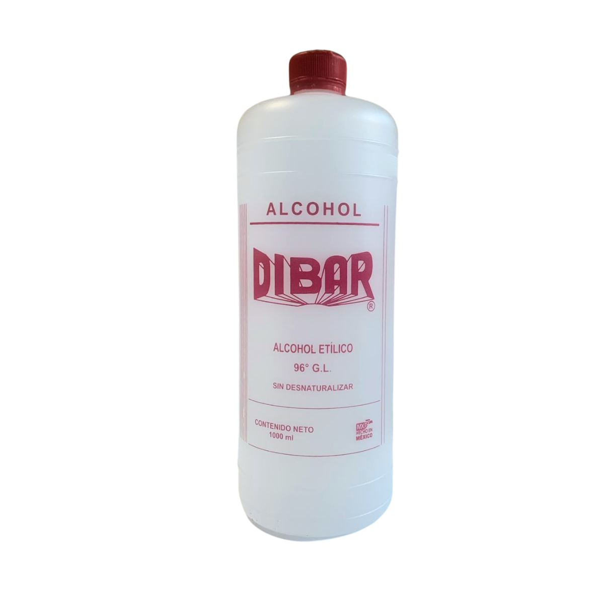 ALCOHOL ETILICO DIBAR 96° 1000ML C/12