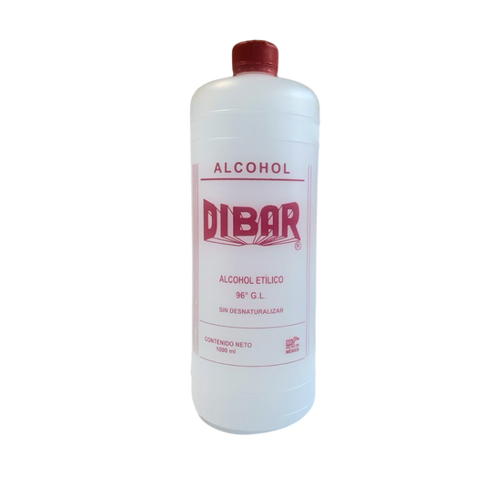 ALCOHOL ETILICO DIBAR 96° 1000ML C/12