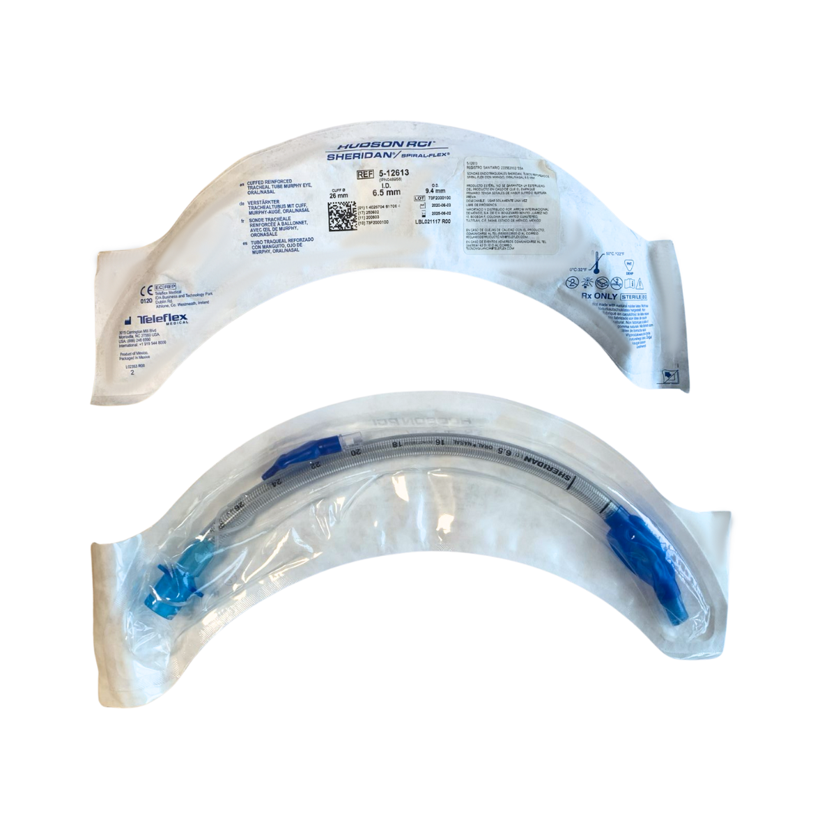 TUBO ENDOTRAQUEAL HUDSON Y GLOBO 6.5 MM