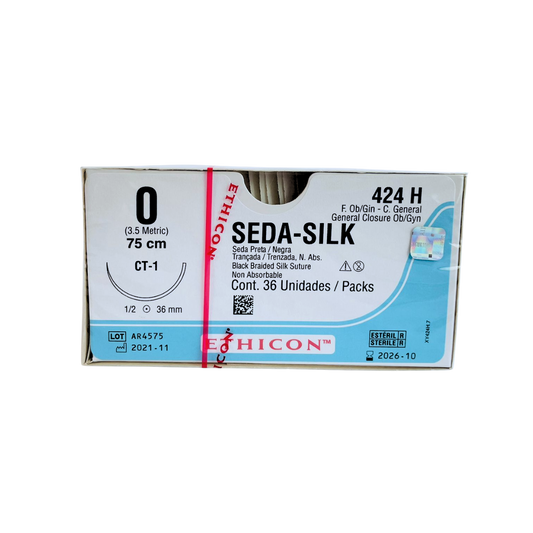 CAJA SEDA 0 ETHICON PERMA-HANDCT-11/2 C/36 PZA