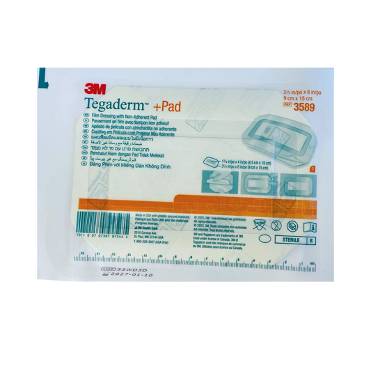TEGADERM+PAD (3M) 9X15CM / CONTIENE 10 PIEZAS