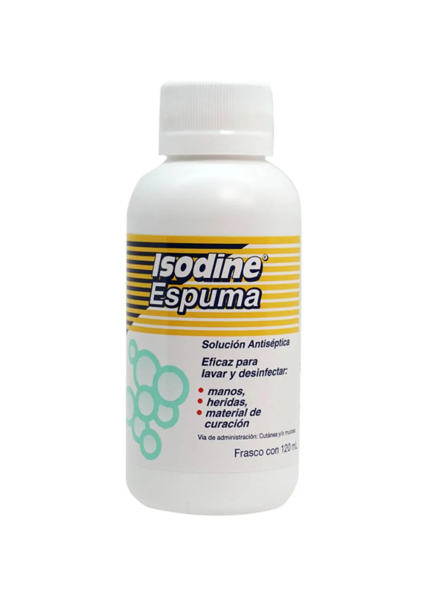 ISODINE ESPUMA. FRASCO 120 ML