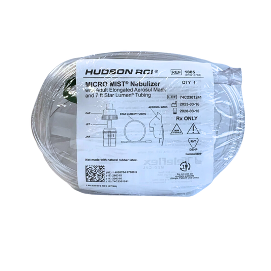 MASCARILLA HUDSON MICRONEBULIZADORA ALARGADA ADULTO