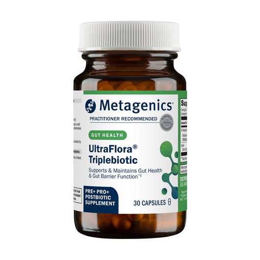 Metagenics UltraFlora Triplebiótico con Akkermansia