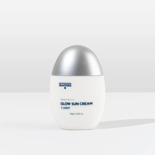 Glutanex Glow Sun Cream SPF50+ | Protector Solar Iluminador con Efecto Radiante para Todo Tipo de Piel