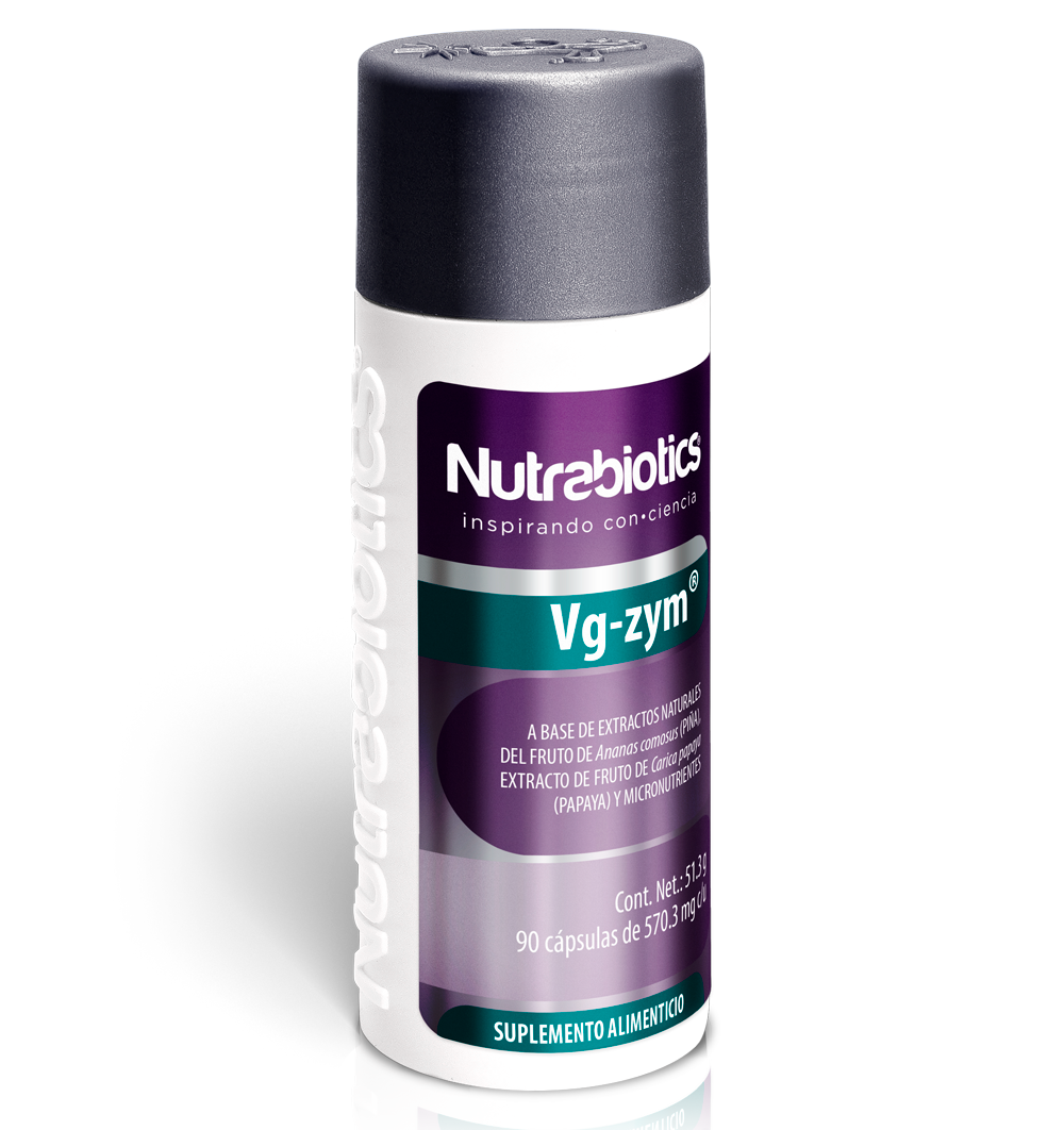 Nutrabiotics - Vg-zym Frasco x 90 cápsulas