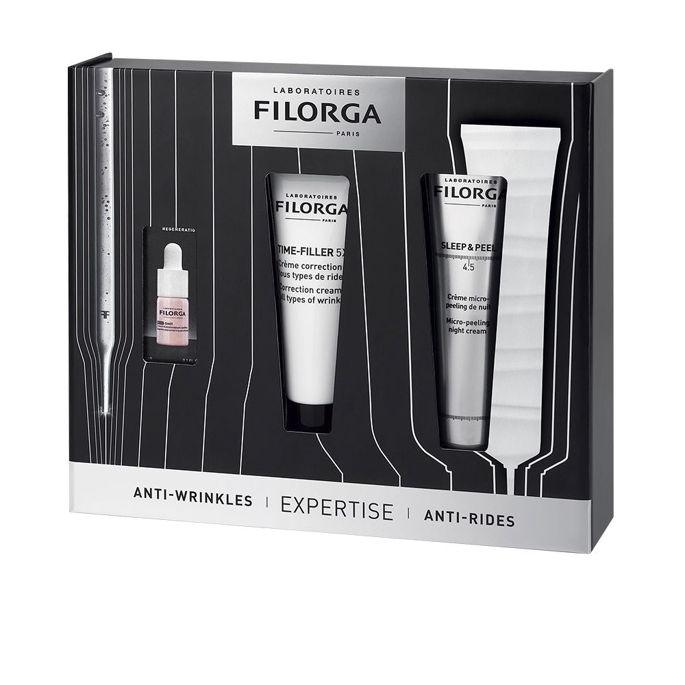 KIT Filorga – NCEF‑Shot Mini + Time Filler 5XP + Sleep & Peel 4.5