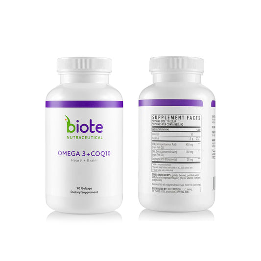 BioTE OMEGA3 + CoQ10 (90 cápsulas)