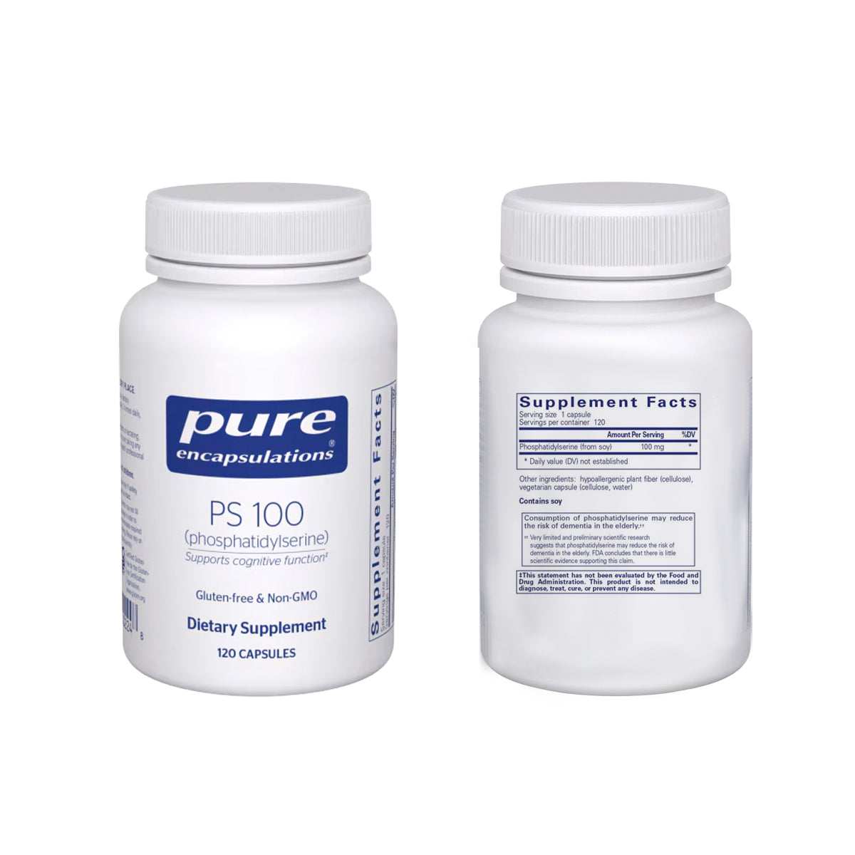 Pure Encapsulations PS 100 Phosphatidylserine