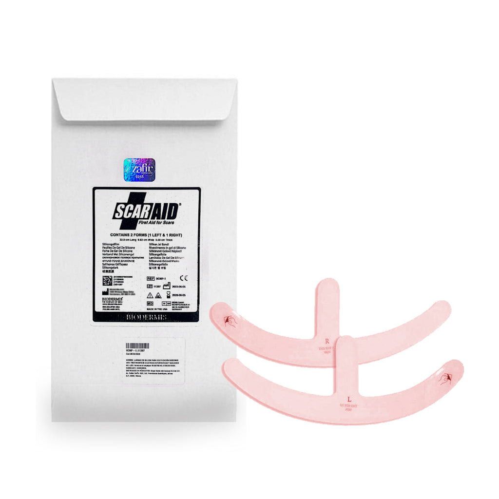 Scar Aid. Lámina De Silicón Grado Médico, Post-mastopexia