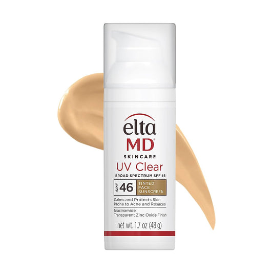 Elta MD - UV con tinte amplio espectro SPF 46 - 1,7 oz / 48 g - Zafir Medical Center