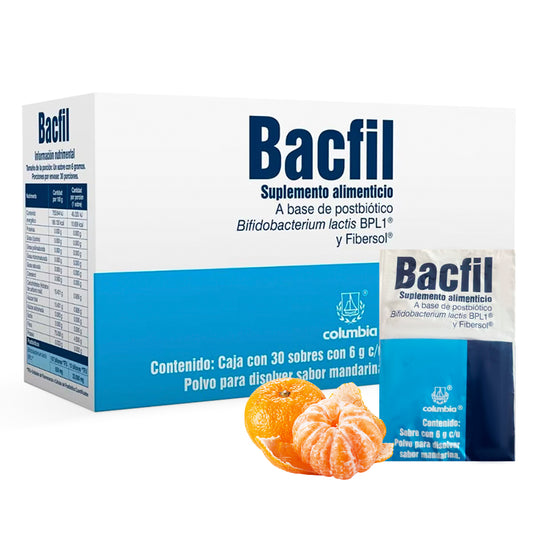 Bacfil con 30 sobres