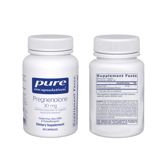 Pure Encapsulations Pregnenolone 10 MG 60 Caps