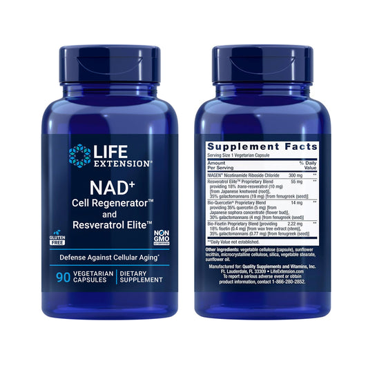 Life Extension NAD+ Cell Regenerator 300Mg (Cap 30)