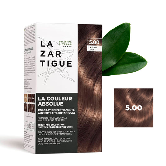 Tinte Cabello Lazartigue 5.0 Sin Amoniaco Castaño Claro