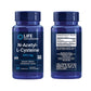 Life Extension N-Acetyl-L- Cysteine Boosts Cellular Glutahione Levels 600Mg Apoyo Inmunológico.