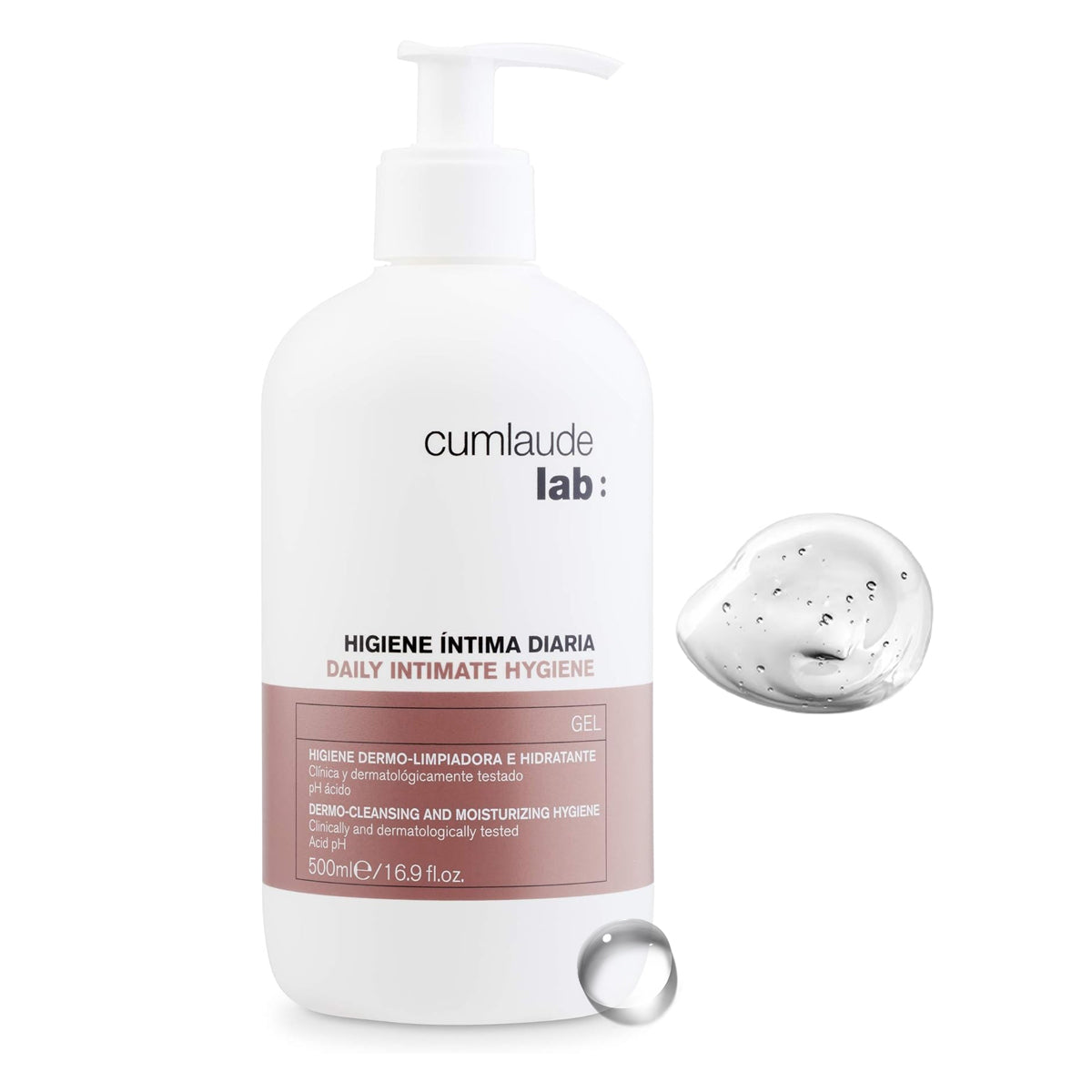 Gel Higiene Íntima Diaria Cumlaude Lab 500ml Hidratante