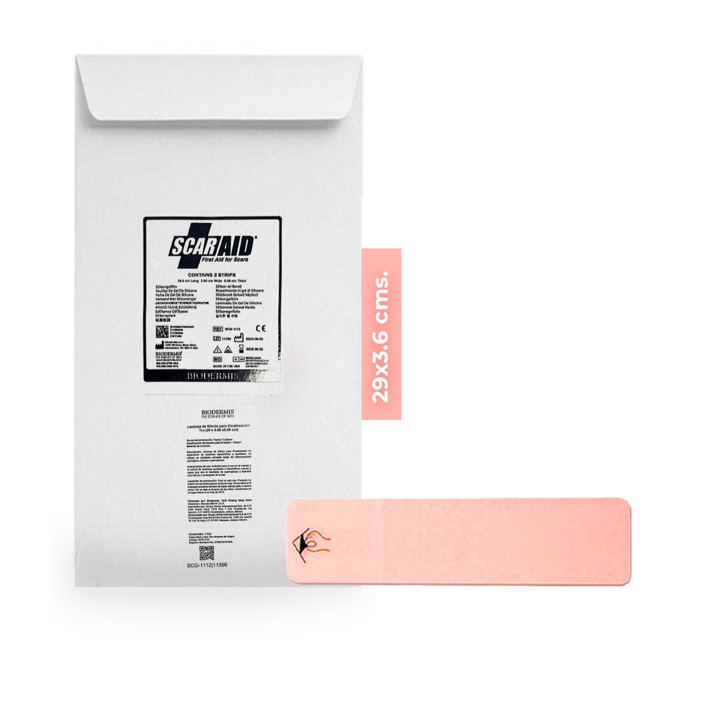 Scaraid Biodermis 29x3.6x0.09cm Contains 2 Strips