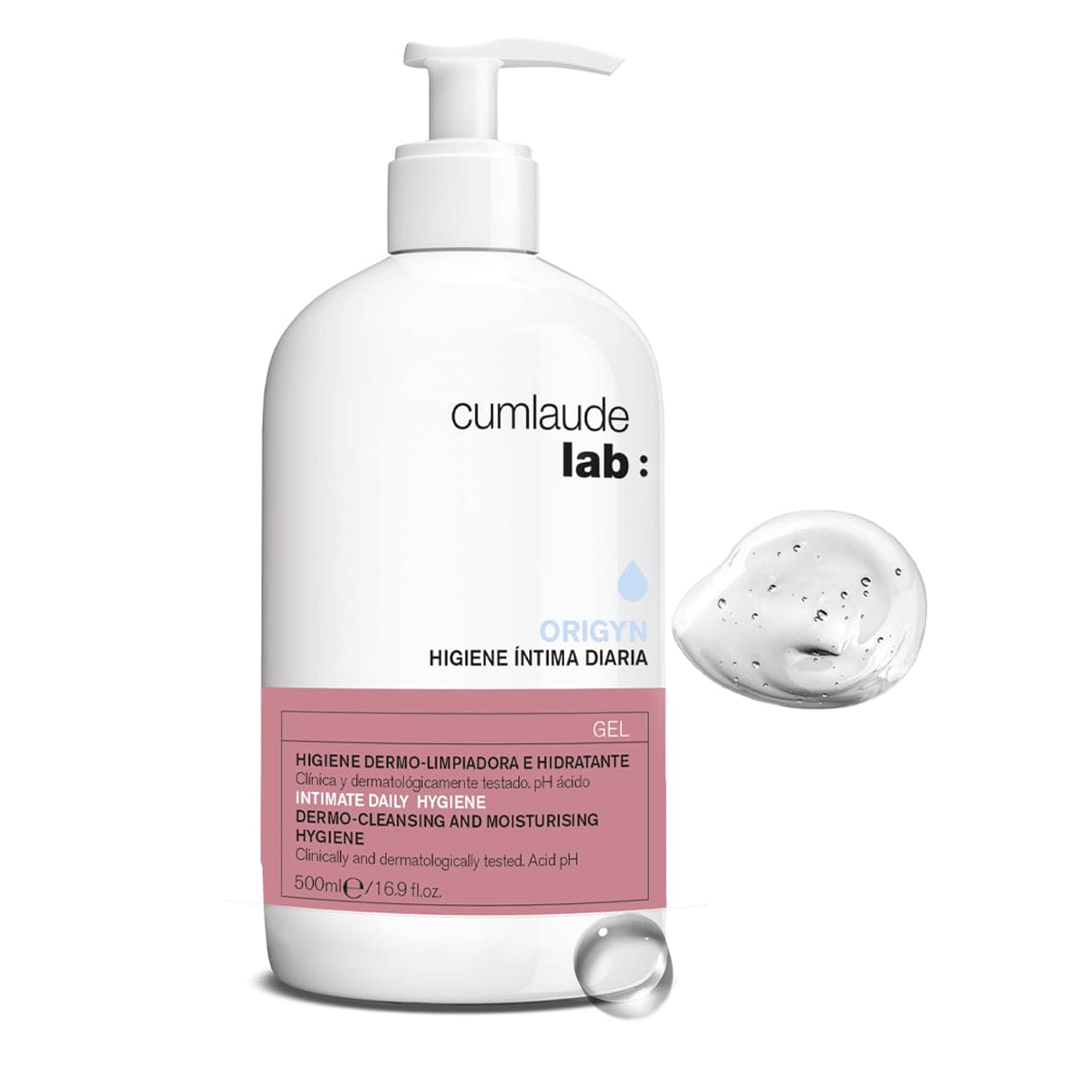 Gel Higiene Íntima Diaria Cumlaude Lab 500ml Hidratante
