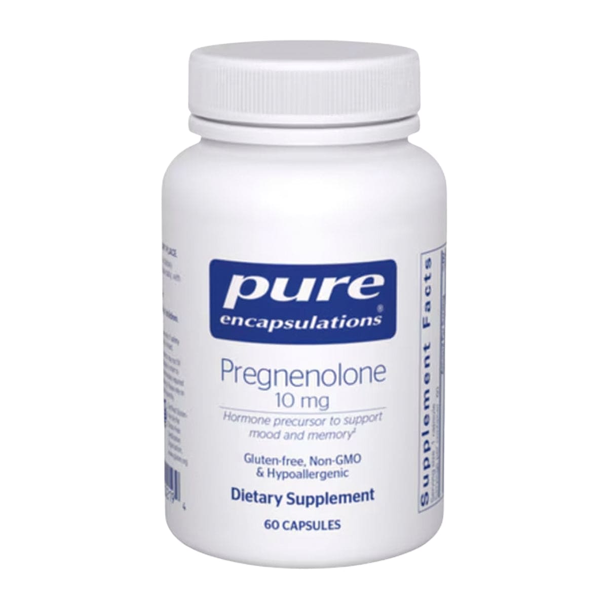 Pure Encapsulations Pregnenolone 10 MG 60 Caps