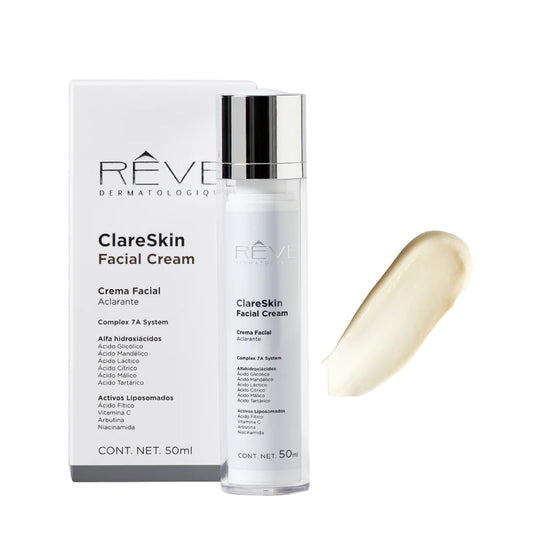 Reve Clareskin Crema Aclarante Facial Mancha Ácido Glicólico