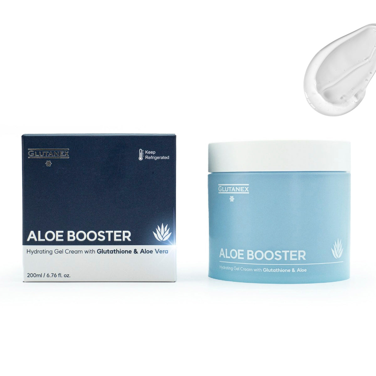 Glutanex Aloe Boster/ Crema Hidratante con Glutathione y Aloe Vera