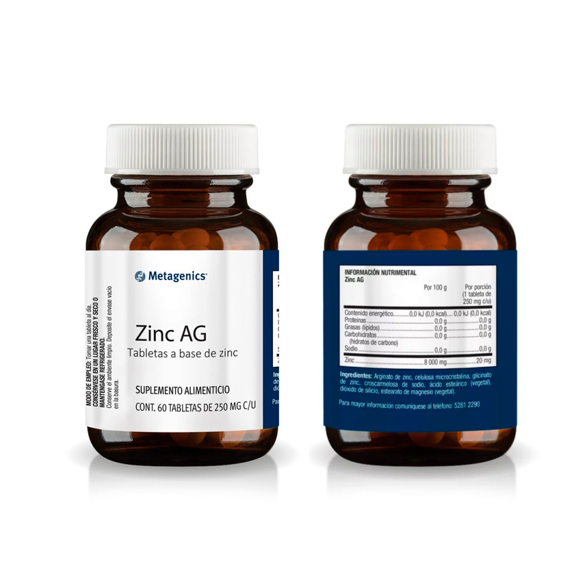Metagenics ZINC AG (60 tabletas)