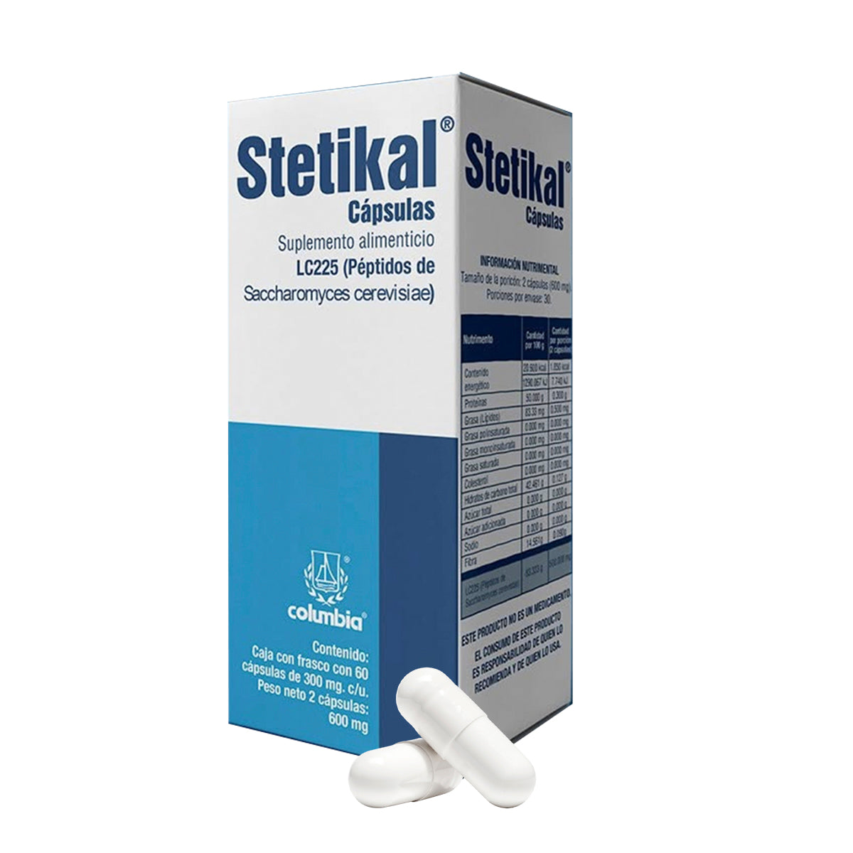 Stetikal 60 Cápsulas