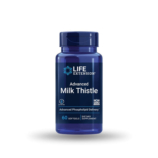 Life Extension Milk Thistle (Silymarin-Silibinis-Ososilybin A & B 760 MG 60 CAPS)