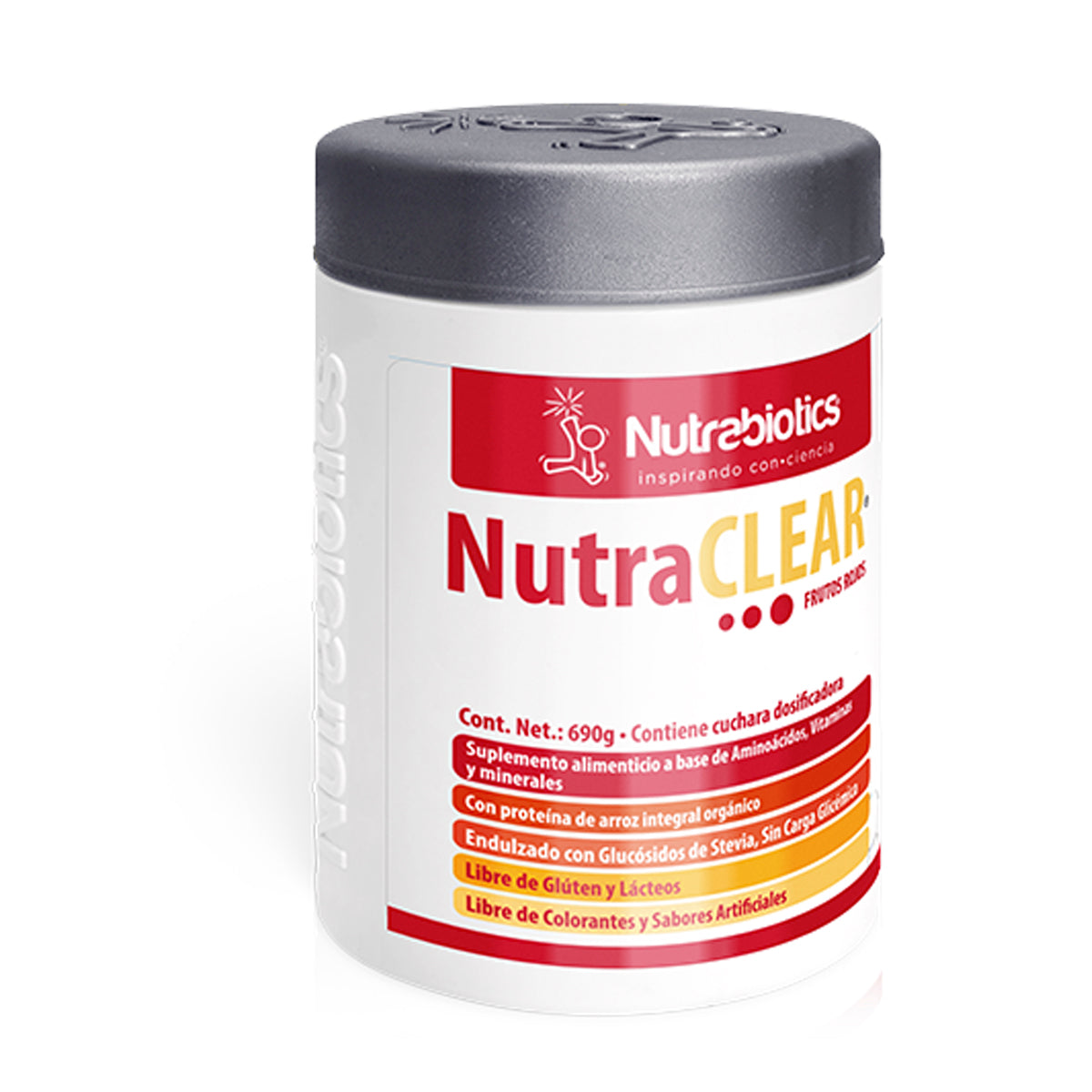 Nutrabiotics NutraCLEAR Frutos Rojos (690 g)