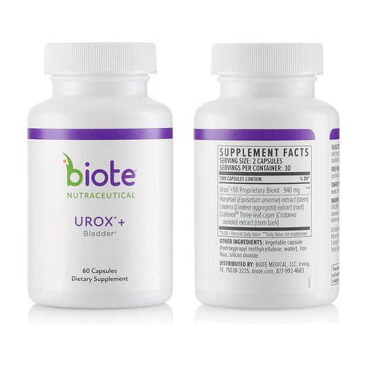 Biote Nutraceutical UROX+ Bladder (60 cápsulas)