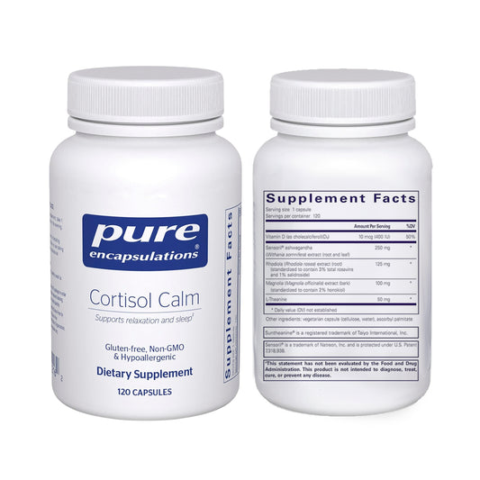 Pure Encapsulations Cortisol Calm 120 cápsulas