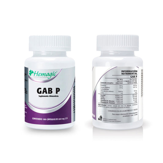 Hemagic GAB P 100 cápsulas