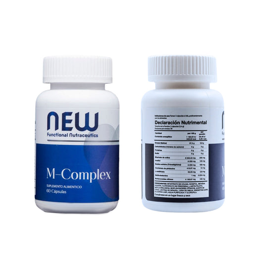 New Functional Nutraceutics M- Complex 60 Cápsulas