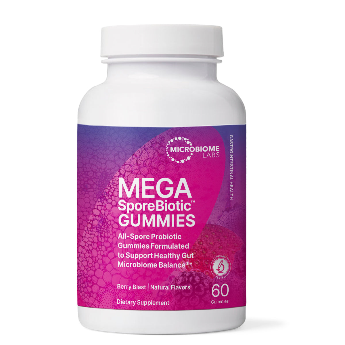 MICROBIOMLABS MEGASPOREBIOTIC GUMMIES 60 GOMITAS