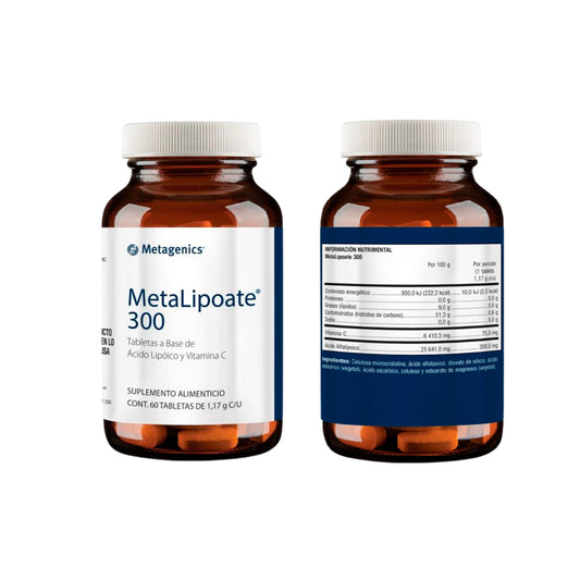 Metagenics Metalipoate 300 60 tabletas (Antes Melipo)
