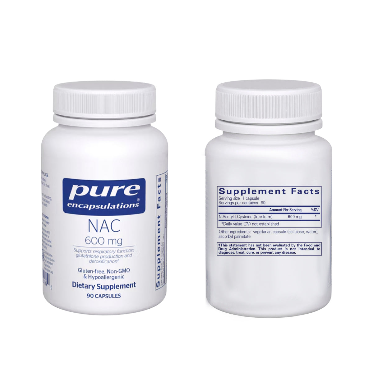 Pure Encapsulations NAC 600 MG 180 Caps