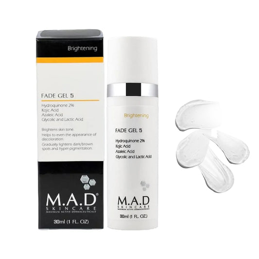 Tratamiento Hiperpigmentación Hidroquinona Mad Acne Fade Gel 5