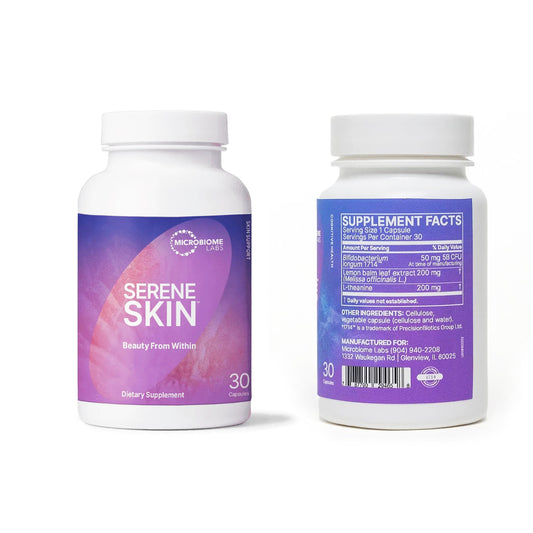 Microbiome Labs - Serene Skin (30 cápsulas)