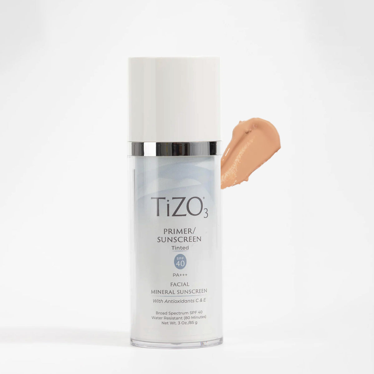 TiZO3 - Primer Sunscreen Tinted 40 SPF 85g - Zafir Medical Center