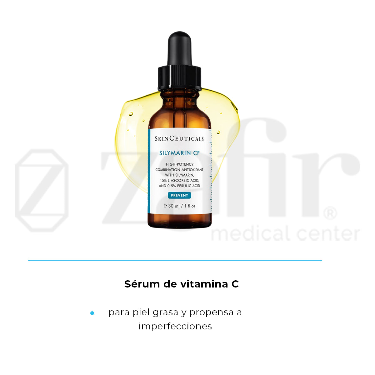 SkinCeuticals Silymarin CF Suero Para Pieles Grasas y Con Tendencia a Imperfecciones