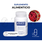 Pure Encapsulations Berberine UltraSorb 60 cápsulas.